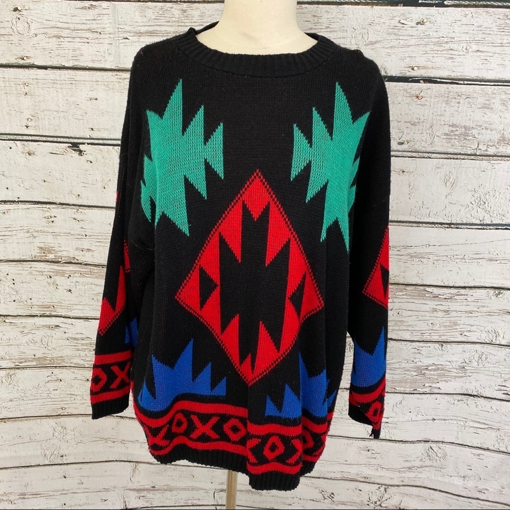 80s Vintage Oversized Sweater  no size VSCO girl
